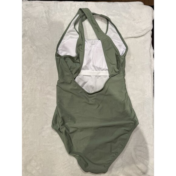 Women's One Piece Swimsuit Tummy Control Slimming Bathing Suit, M - Picture 6 of 7